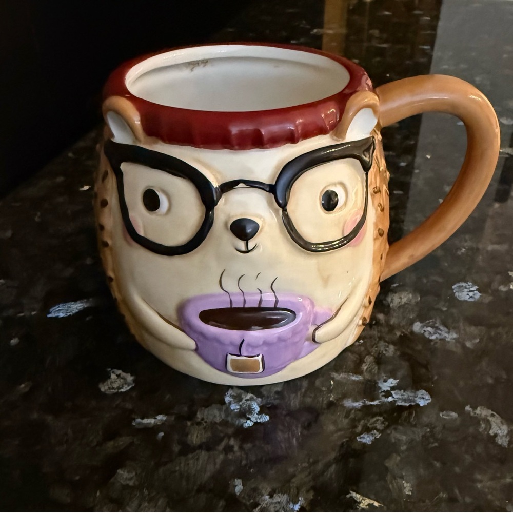 Sur La Table - Hedgehog Mug with Glasses